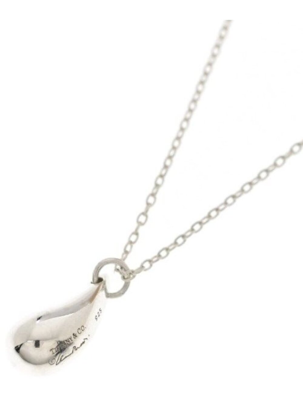Tiffany & Co Teardrop Pendant New Necklace
